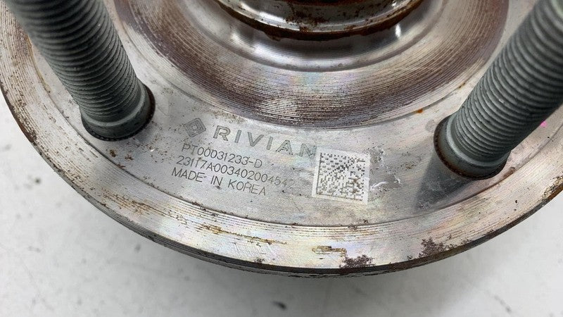 PT00031233D ⭕ 22-24 Rivian R1T R1S Rivian Front Left or Right Wheel Hub Bearing PT00031233-D