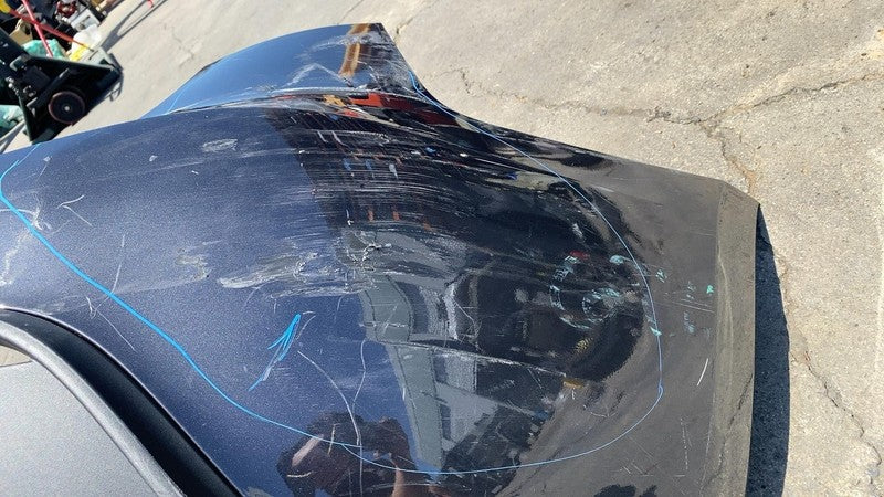 ⭕ 2024 Tesla Model 3 M3 Rear Bumper Fascia Cover Assembly Gray PN01 17