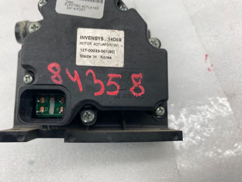 6007370 00 B 2012-2020 Tesla Model S Coolant Pump Cooling Valve Actuator 4-Way Assembly OEM
