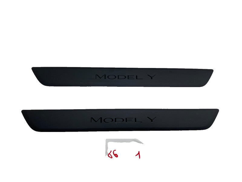 1494301 00 B ⭕ 2020-2023 Tesla Model Y Front Door Sill Plate Scuff Molding Cover 1494301-00-B