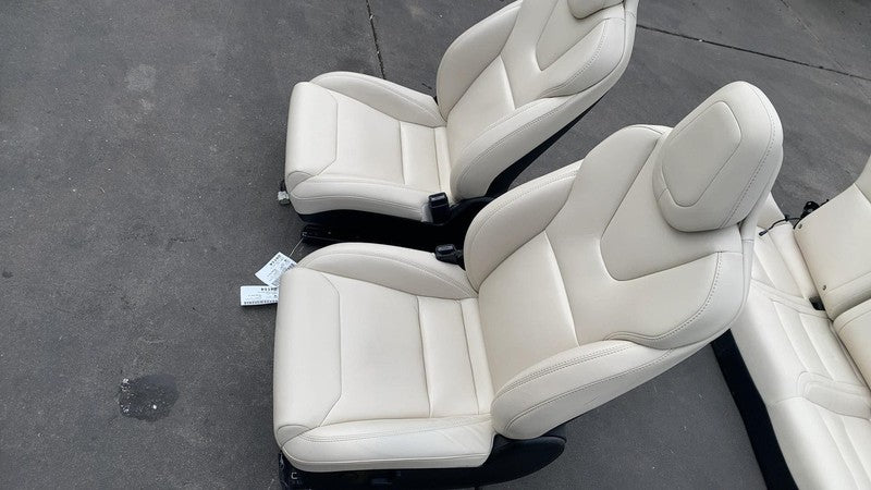 ⭕ 16-20 Tesla Model S Left & Right Front Bucket Seat + Rear 2nd Row Se