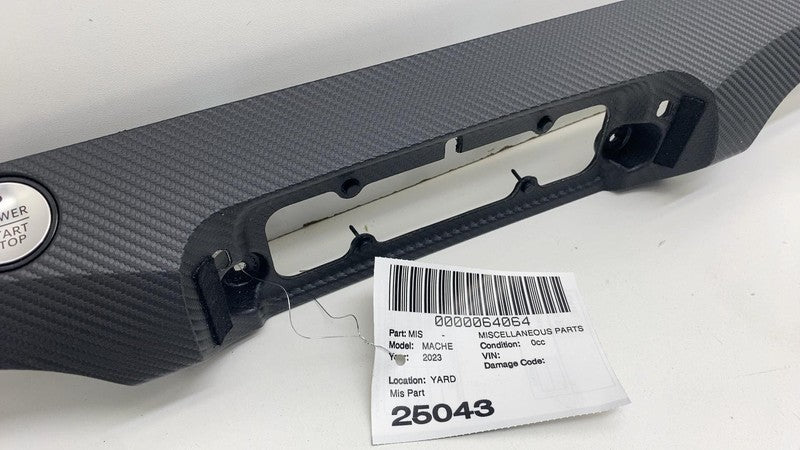 LJ8BR045J78A ⭕ 21-24 Ford Mustang Mach-E Dash Trim Panel Bezel w/ Start Button LJ8B-R045J78-A