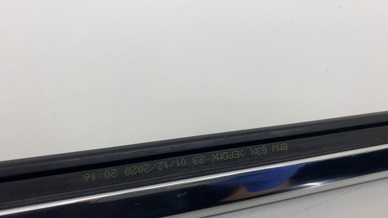 2018-2023 BMW 530e G30 Front Passenger Side Door Molding Chrome Trim R