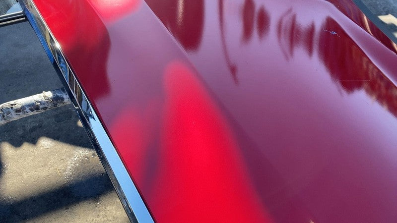 1028790-E0-K ⭕ 2016-2023 Tesla Model X Rear Driver Side Falcon Door Shell Panel LH Red - PPMR
