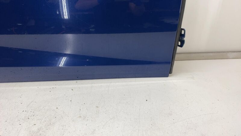 2012-2015 Tesla Model S Front Passenger Side Door Shell Panel Right RH Blue PPSB