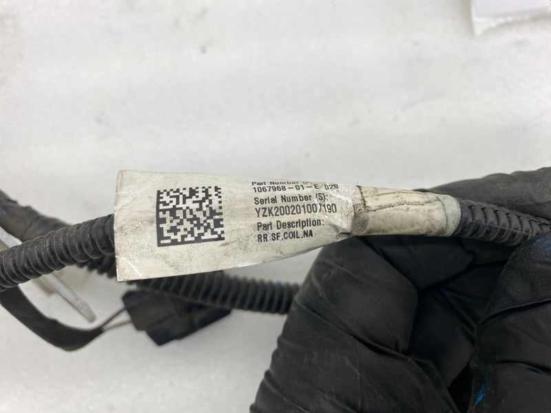 106796801E ⭕ 17-23 Model 3 Rear Cradle Subframe Wiring Harness Cable Wire Loom 1067968-01-E