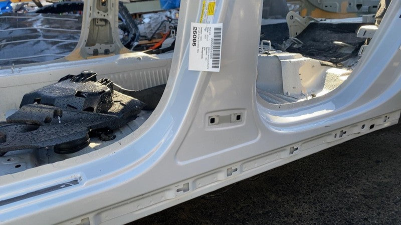 ⭕ 2021-2024 Polestar 2 Driver Side B-Pillar Structural Cutout Left Silver - 729