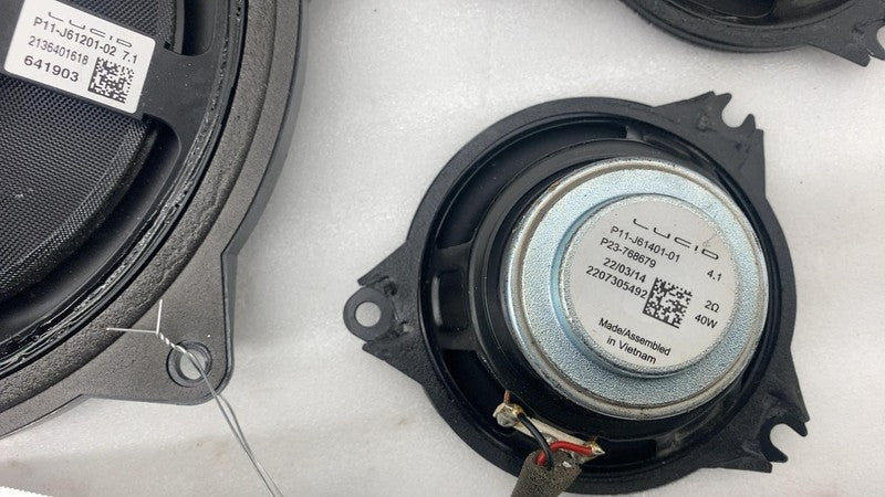 ⭕ 2022-2024 Lucid Air Grand Touring SET of 9 Speakers Assy P11-J61101