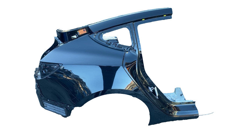 2017-2020 Tesla Model 3 Rear Right Quarter Panel Structural Cut Out Black - PBSB