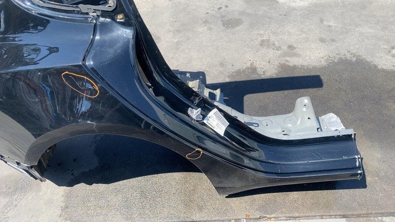 ⭕ 17-20 Tesla Model 3 Rear Right Quarter Panel Structural Frame Cut Black PBSB