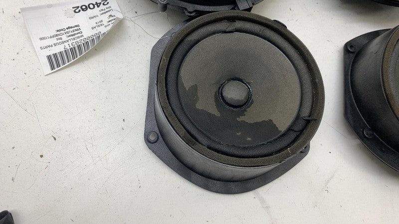 ⭕ 12-20 Model S X SET of Front & Rear Door Audio Speaker Mid Woofer 10
