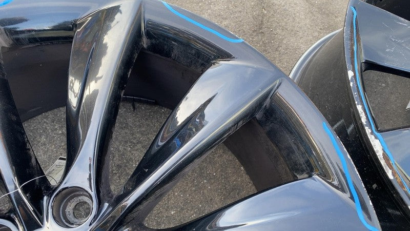 2012 2013 2014 2015 Tesla Model S PAIR of 21" Alloy Wheel Rim 21x8.5J