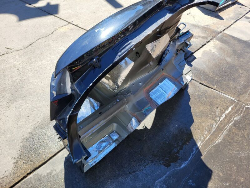 Does not apply 2012-2015 Tesla Model S Rear Left Quarter Body Side Panel Structural Cut Out LH