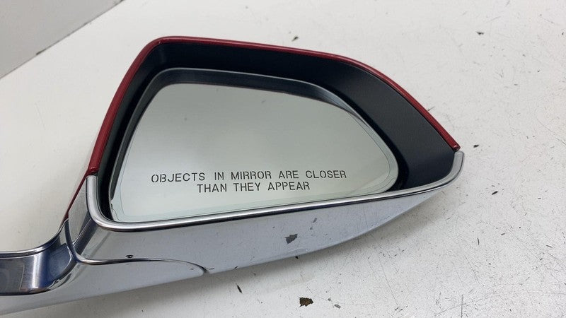 2287.6004-AD ⭕ 2017-2020 Model 3 Passenger Side Exterior Rear View Door Mirror Right Red PPMR