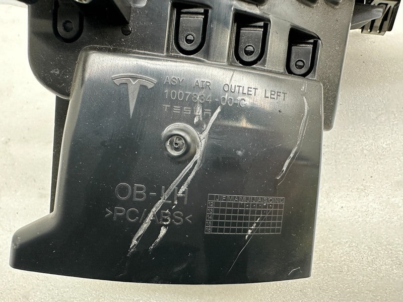 1007834 00 C ⭕ 12-15 Model S MS Dash A/C Air Vent Outlet Dashboard Trim Finisher 6007628-00-C