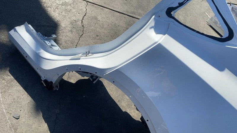 ⭕ 2020-2023 Tesla Model Y Rear Left Quarter Panel Structural Cutout White PPSW