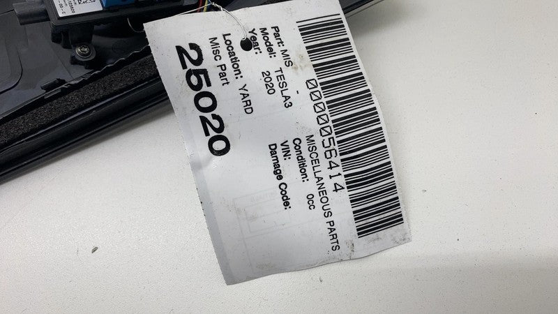 2017-2023 Tesla Model 3 Right B-Pillar Applique Glass Trim Molding 110