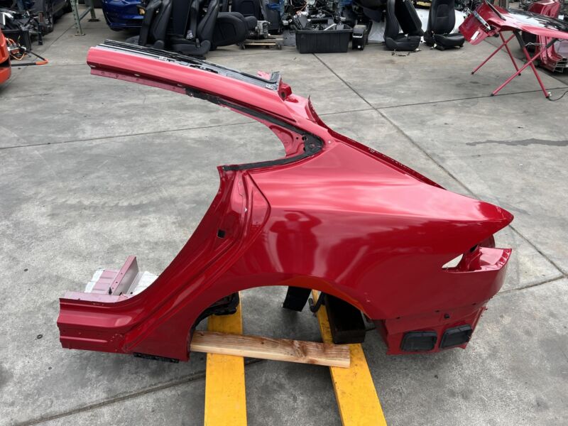 2016-2020 Tesla Model S Rear Driver Side Quarter Panel Structural Cutout Left LH