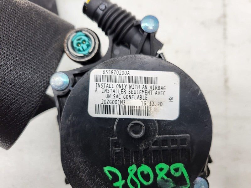 1081279 01 H ⭕ 17-23 Model 3 Front Passenger Side Seat Belt and Retractor Right 1081279-01-H