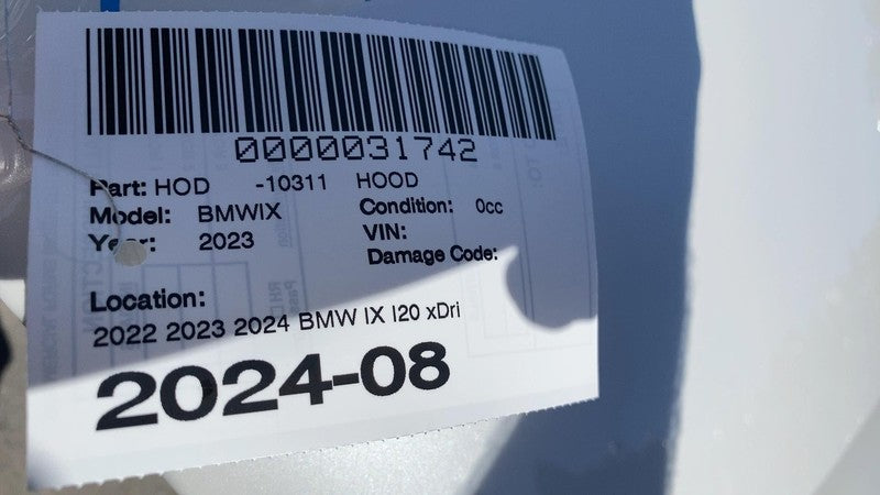 ⭕ 2022 2023 2024 BMW iX xDrive50 Front Bonnet Hood Shell Panel Assembly OEM