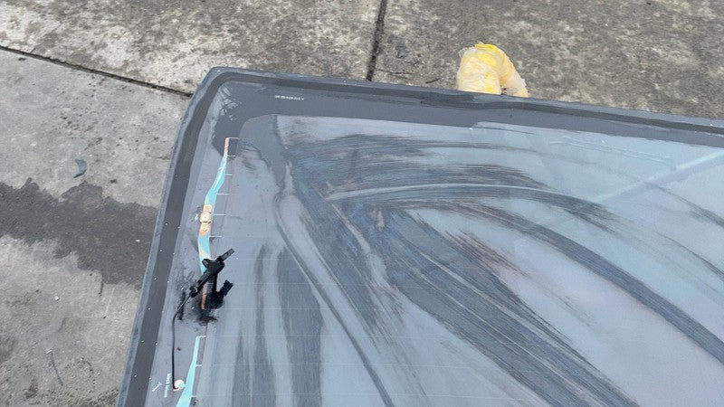 A2126710050 ⭕ 10-16 Mercedes E350 E400 Rear Windshield Window Back Glass Panel A2126710050