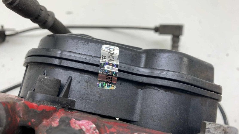 ⭕ 14-17 Range Rover Sport Rear Passenger Caliper Red w/ Brake Hose Line Right RH