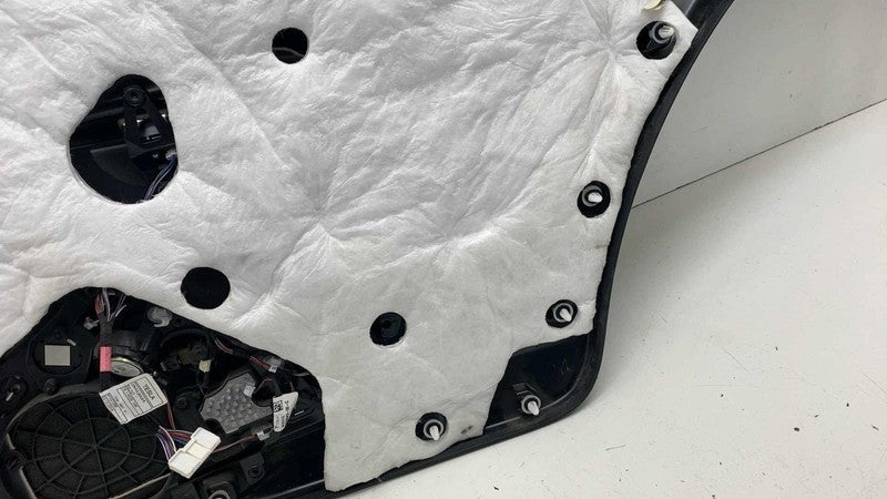 ⭕ 2016-2020 Tesla Model X MX Rear Driver Side Door Panel Trim Card Bla