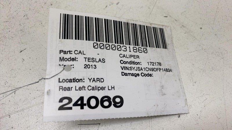 ⭕2012-2020 Tesla Model S MS Rear Driver Side Caliper w/ Brake Hose Lin