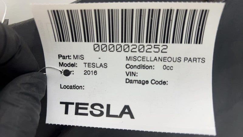 ⭕ 12-20 Model S MS Rear Bumper Lower Valance Diffuser Splash Shield 60