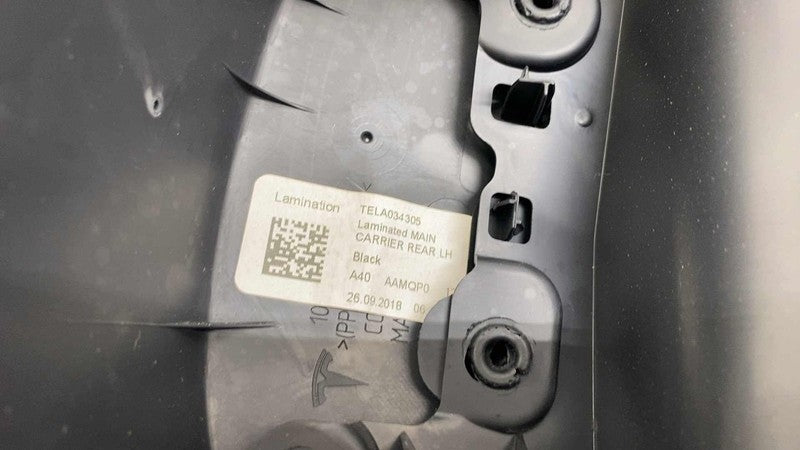1105095-00-E ⭕ 2017-2020 Tesla Model 3 Rear Left Interior Door Panel Trim Card 1105095-00-E
