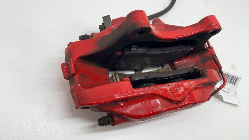 2012-2020 Tesla Model S Front Passenger Side Caliper Red + Brake Hose Line Right