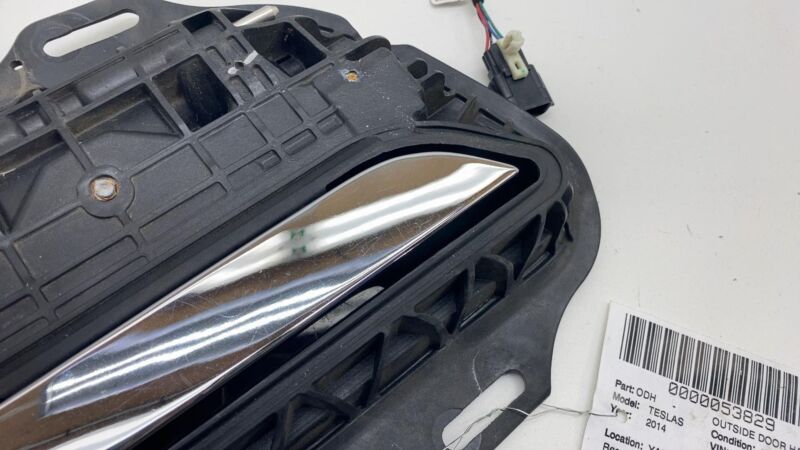 2012-2015 Tesla Model S MS Rear Passenger Side Exterior Door Handle Outer Right