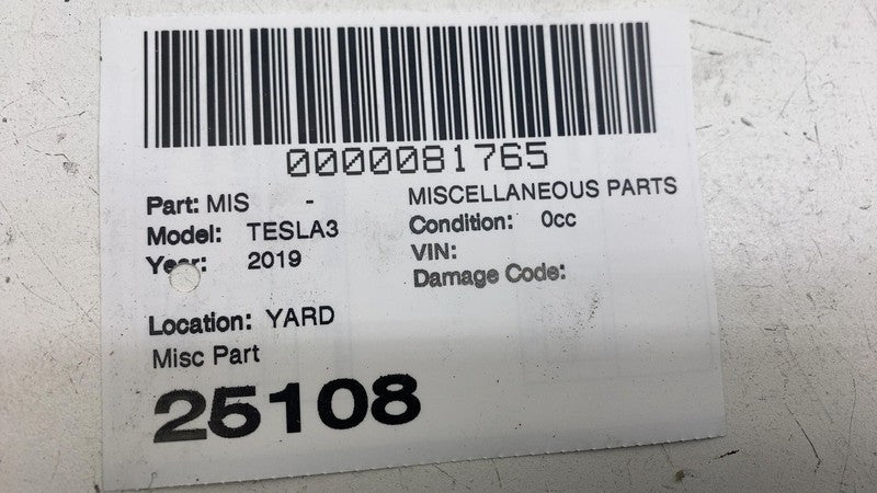 ⭕ 2017-2023 Tesla Model 3 Driver Side Exterior Rear View Door Mirror Glass Left