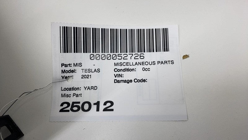1563008 00 D 2021-2024 Tesla Model S X Front Dashboard Instrument Panel Trim Lower Black Assy