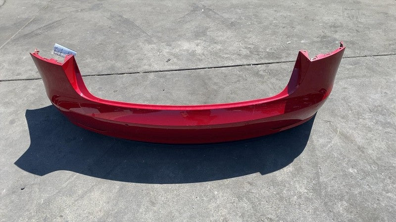 ⭕ 2017-2022 Tesla Model 3 Rear Bumper Cover w/ Park Sensor & Harness Red - PPMR