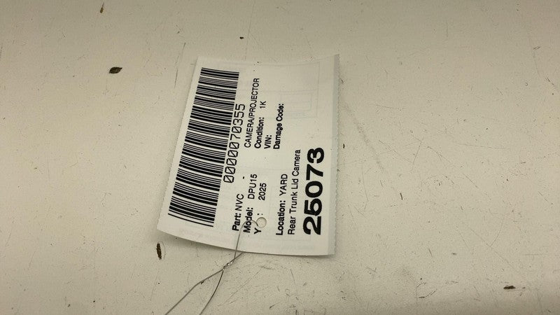 7QX81KXJAA ⭕ 2019-2025 Ram 1500 Rear Trunk Lid Tailgate Handle w/ Backup Camera 7QX81KXJAA