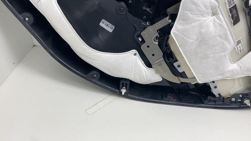 153163142-405 ⭕ 21-24 Ford Mustang Mach-E Rear Left Door Trim Panel Cover Black 153163142-405