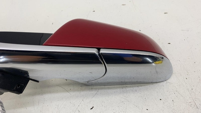 ⭕ 17-20 Tesla Model 3 Left Exterior Rear View Door Mirror Red PPMR 111