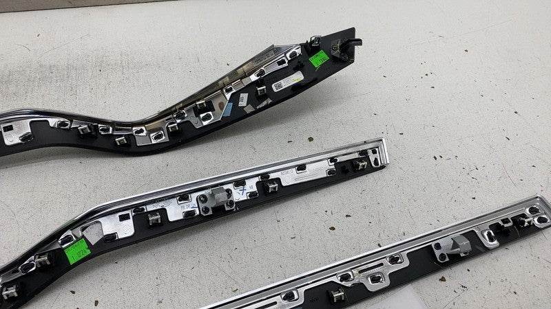 103578900 ⭕ 2016-2020 Tesla Model X SET of Front & Rear Left & Right Door Molding Trim OEM