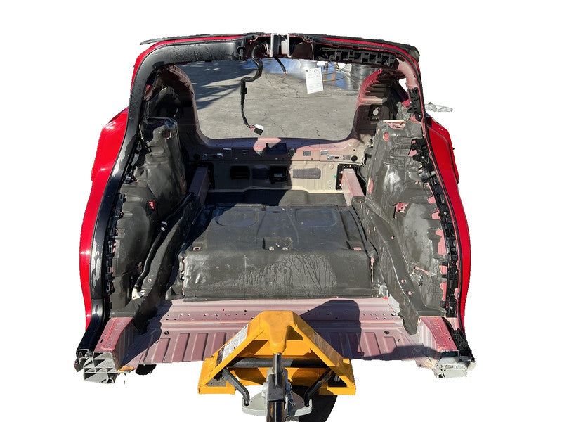 ⭕ 2016-2020 Tesla Model X Rear Quarter Panel Structural Frame Cutout Red - PPMR