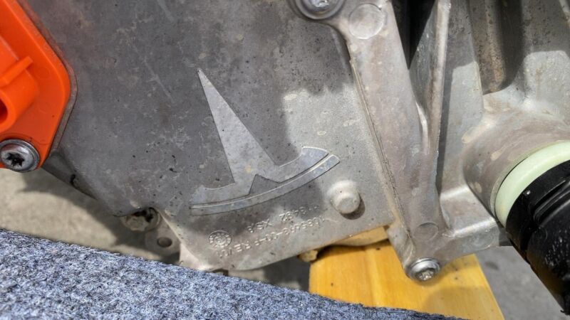 1478000 01 C 2019-2020 Tesla Model X MX Engine Motor Front Raven Drive Unit (FOR PARTS ONLY)
