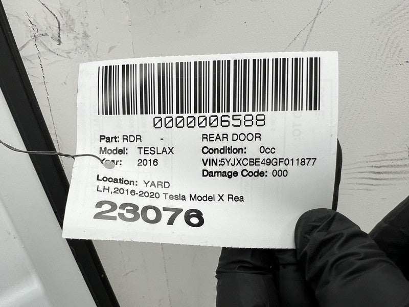 ⭕2016-2024 Tesla Model X Rear Driver Side Falcon Door Panel Left LH Wh