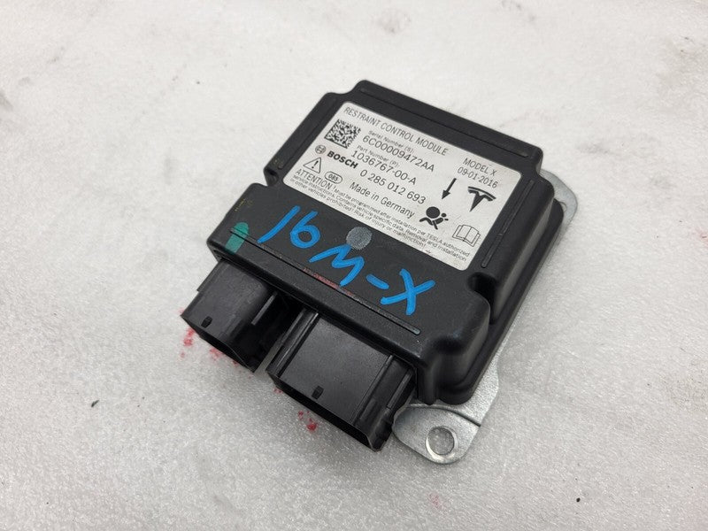 103676700A ⭕ 16-20 Tesla Model X Safety Restraint Control Module (Crash Data) 1036767-00-A