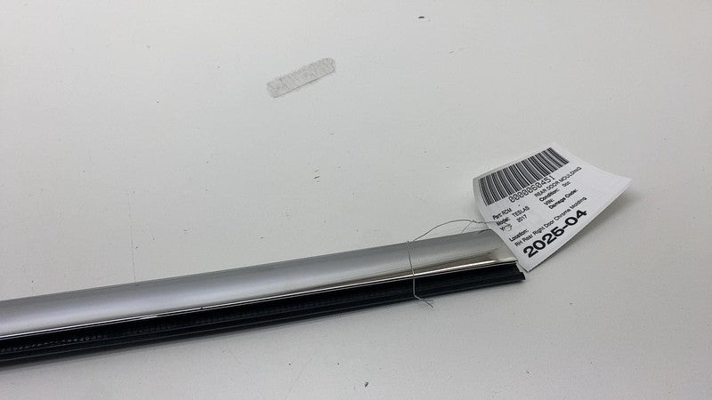 ⭕ 2012-2020 Tesla Model S Rear Right Door Exterior Mold Chrome Belt Molding RH