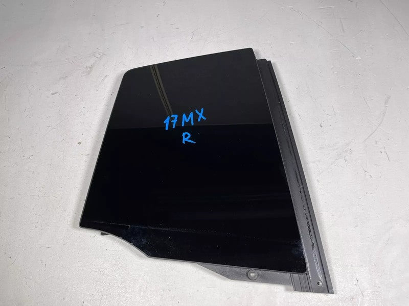 43R004553 ⭕ 2016-2020 Tesla Model X Rear Passenger Side Door Quarter Fixed Glass Right RH