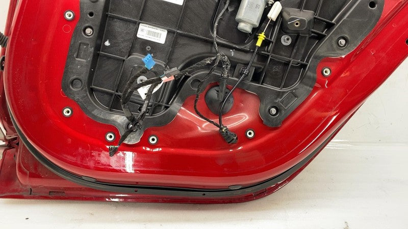 1081440-E0-C ⭕ 2017-2020 Tesla Model 3 Rear Side Door Shell Panel Right Red PPMR 1081440-E0-C