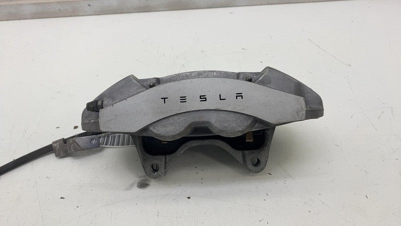 ⭕ 17-23 Tesla Model 3 Front Brake Caliper w/ Brake Hose Line Left 1044