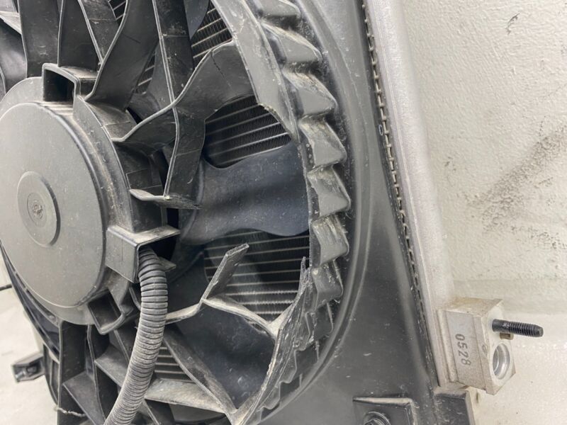 6007614 2012-2020 Tesla Model S MS A/C Condenser Cooling Fan Blade & Motor Assembly OEM