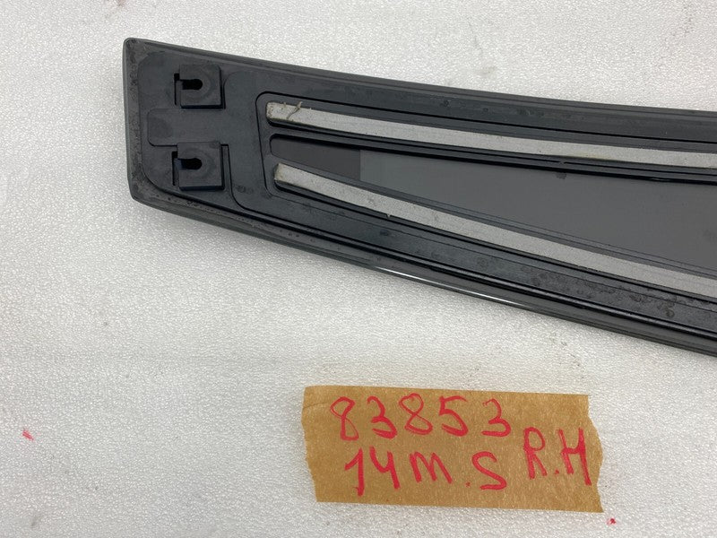 14941 ⭕ 2012-2015 Tesla Model S MS Right B-Pillar Molding Applique Glass Trim Cover RH
