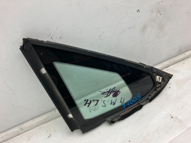 E6 43R-008010 2012-2020 Tesla Model S MS Rear Driver Side Quarter Fixed Glass Left LH Assembly